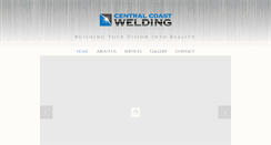 Desktop Screenshot of centralcoastwelding.com